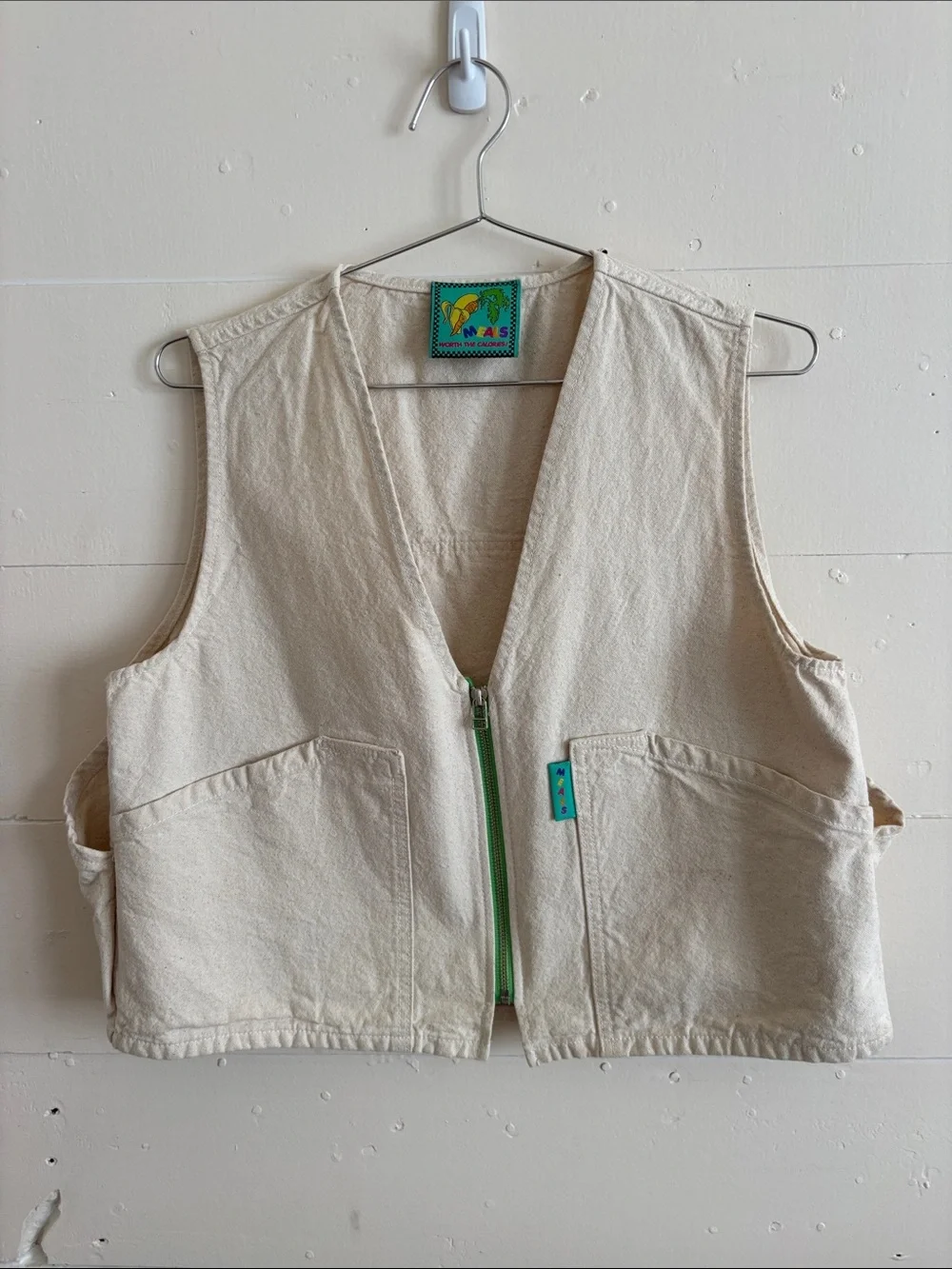 Meals Work Vest - Flour - XS